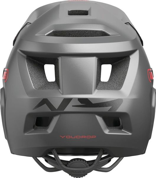 Kask rowerowy Abus YouDrop FF Ti Silver 48-55 zdjęcie 4