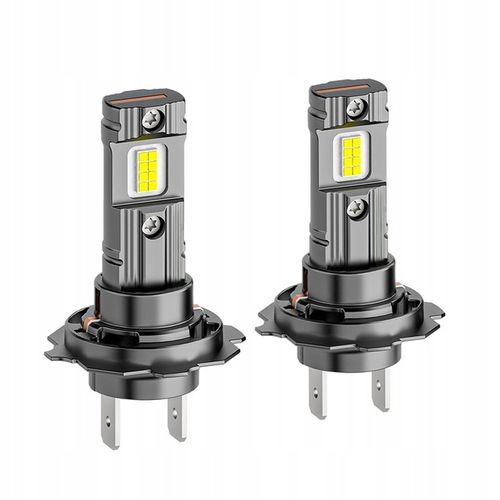 Żarówki H7 LED CSP biała 6500K 1do1 12V 7000lm BARDZO MOCNE WIECEJ ŚWIATŁA na Arena.pl