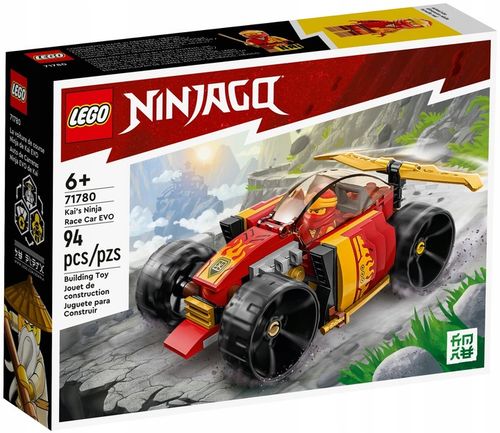 LEGO NINJAGO 6+ SAMOCHÓD AUTO NINJA KAIA EVO 71780 na Arena.pl