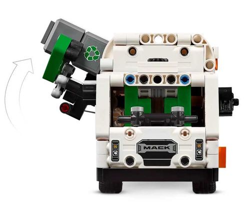 42167 - lego technic - śmieciarka mack® lr electric na Arena.pl