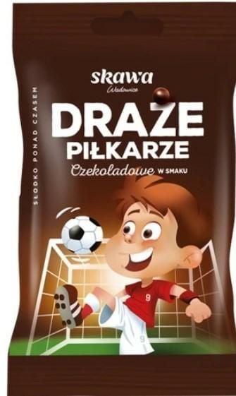 SKAWA DRAŻE CZEKOLADOWE 70G PIŁKARZE zdjęcie 1