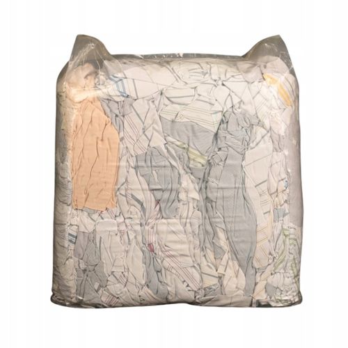 Czyściwo Bawełniane Przemysłowe Pościel 100 % Kolor Cięte Bezpyłowe 8 KG na Arena.pl