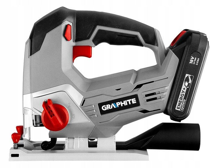 Wyrzynarka akumulatorowa Energy+ GRAPHITE 58G011 zdjęcie 15