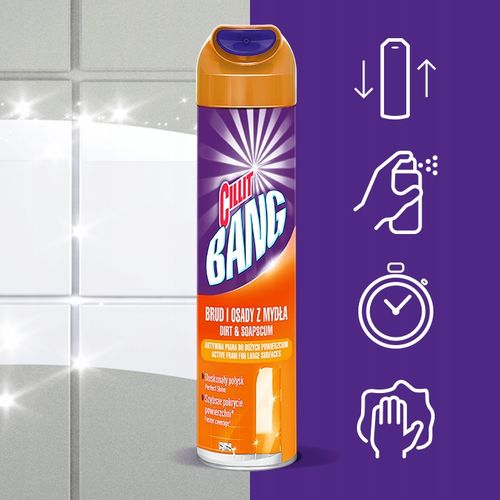 cillit bang aktywna piana osady z mydła i prysznice 600ml na Arena.pl