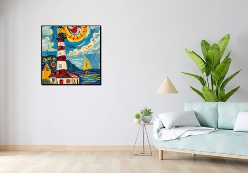 Plakat 80x80cm Żywa Przystań na Arena.pl