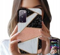 ETUI DO SAMSUNG GALAXY S20 LITE - ELEGANCKIE MODNE WZORY CASE + SZKŁO