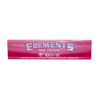 bibułki elements pink king size slim