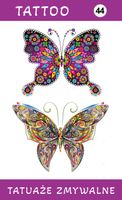Tatuaże zmywalne Motyle