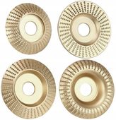 4x TARCZA DO SZLIFOWANIA FREZ DO DREWNA 100mm 22,2 FREZ TARNIK Koanni