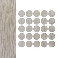 Zaślepki Meblowe DĄB BIAŁY WILTON Samoprzylepne fi14 25szt ZM276