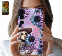 ETUI CASE SAMSUNG GALAXY S24 SŁONECZNIK SŁONECZNIKI MODNE WZORY + SZKŁO