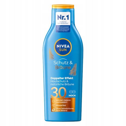 NIVEA SUN PROTECT&BRONZE Balsam do opalania aktywujący opaleniznę SPF 30 na Arena.pl