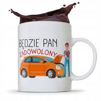 Kubek Prezent Dla Mechanika Będzie Pan Zadowolony Z Nadrukiem Ze Zdjęciem