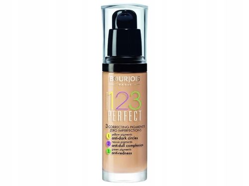 Bourjois 123 Perfect Podkład kryjący 30 ml - 53 Light Beige na Arena.pl