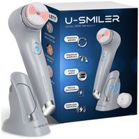 U-SMILER szczoteczka do mycia twarzy rotacyjna soniczna każda cera