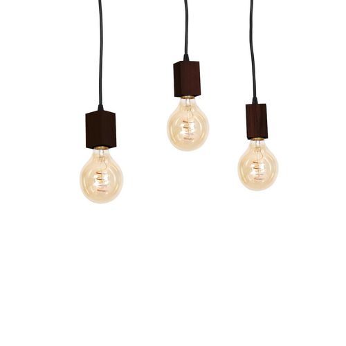 Lampa Wisząca JACK 3xE27 Orzech na Arena.pl