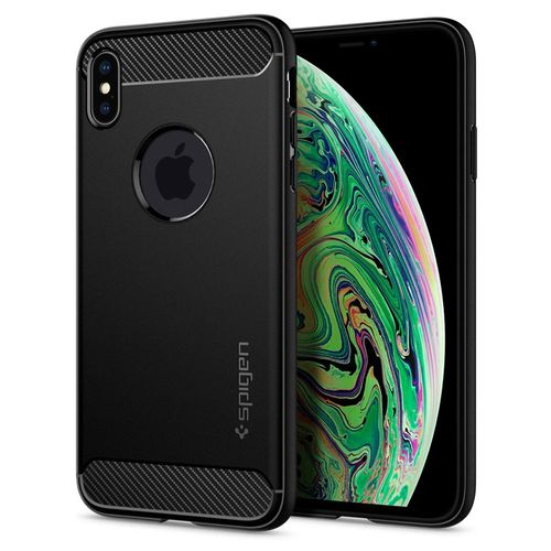 SPIGEN RUGGED ARMOR iPhone XS Max - MATTE BLACK na Arena.pl