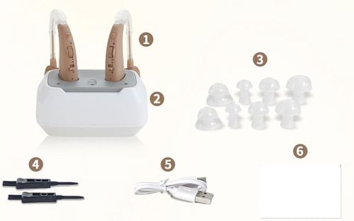 POWYSTAWOWY Aparat słuchowy cyfrowy HIBRIQ VHP-1011  4 tryby ekwalizera na Arena.pl