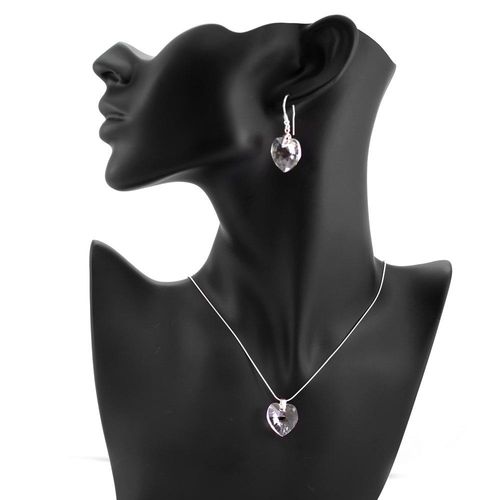 komplet serca elementy 
Swarovski® na Arena.pl