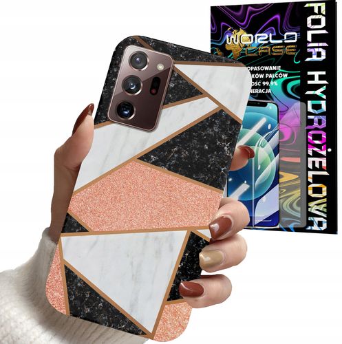 ETUI DO SAMSUNG NOTE 20 ultra - ELEGANCKIE MODNE WZORY DLA KOBIET + FOLIA na Arena.pl