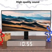 Głośnik Bluetooth 5.0 radio FM alarm głośnomówiący