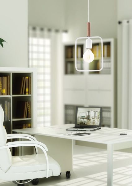 Frame zwis 1x60W E27 biały zdjęcie 2