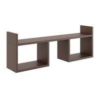 Półka wisząca, minimalistyczna, 90x18x32 cm, wenge, mat | TYLETEGOTU