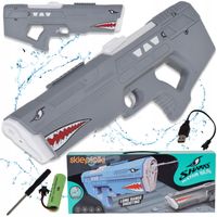 PISTOLET ELEKTRYCZNY MIOTACZ NA WODĘ DLA DZIECI ŁADOWANIE PRZEZ USB AUTOMAT