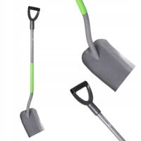 KADAX Łopata Piaskowa 123cm Piasku Szufla Trzon metalowy Węglowa Z Uchwytem