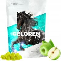 Geloren Horse HA jabłkowy dla koni żelki kolagen 1 x (60szt, 450g)