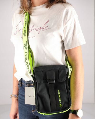 saszetka listonoszka męska damska torba na ramię pojemna solidna z paskiem na Arena.pl