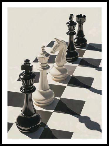 Plakat 50x70cm Szach i Mat na Arena.pl