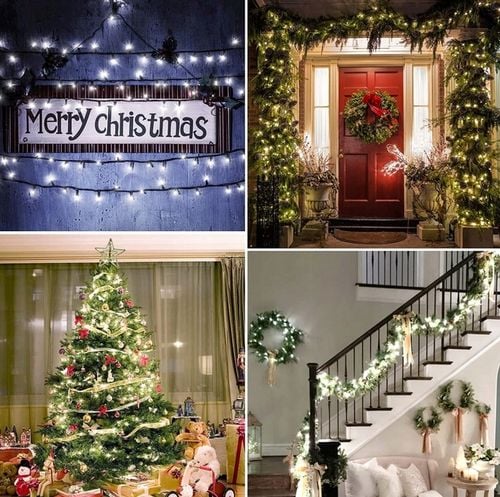 LAMPKI CHOINKOWE 1000 LED ZEWNĘTRZNE BIAŁE ZIMNE + FLASH na Arena.pl