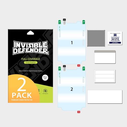 2X FOLIA IPHONE XS/X 5.8 RINGKE CASE FRIENDLY na Arena.pl