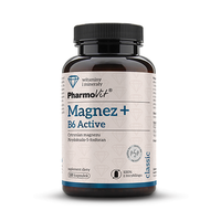 Magnez + Witamina B6 Activ Bezglutenowy 120 KapsuŁek - Pharmovit (classic)