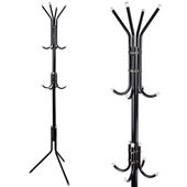 TG67388 WIESZAK NA UBRANIA STOJĄCY CZARNY PRZEDPOKÓJ