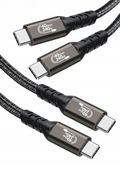 KABEL USB-C 40Gb THUNDERBOLT 4 240W 8K 60Hz 50CM 0.5m Oplot