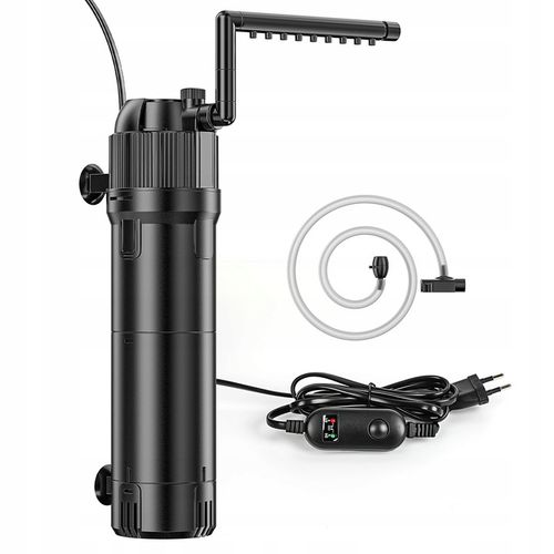 5W1 FILTR WEWNĘTRZNY Z LAMPĄ UV 800L/H DO AKWARIUM 100-300L Z UVC na Arena.pl