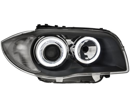 Lampy przednie BMW E87 E81 04-11 Ringi led grey na Arena.pl