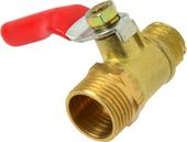 Geko Zawór kulkowy hydrauliczno-pneumatyczny 1/4" mosiężny G03070