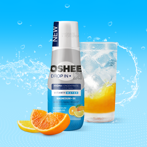 2x Hydrokoncentrat OSHEE DROP IN: Witaminy Magnez -Cytryna pomarańcza 500ml na Arena.pl