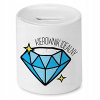 Skarbonka Dla Kierownika Kierownik Idealny Prezent Z Nadrukiem Ze Zdjęciem