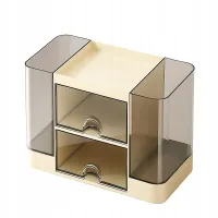 Przybornik organizer na biurko szufladka szafka półki na drobiazgi