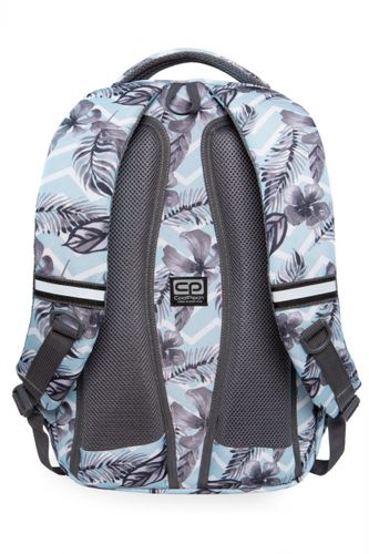 Plecak CoolPack BASIC PLUS w kwiatki na błękitnym tle, SURF PALMS (B03021) na Arena.pl