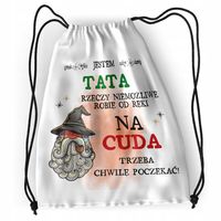 Plecak Dla Taty Sportowy Szkolny Worek Torba Z Nadrukiem Ze Zdjęciem