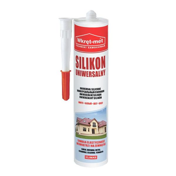 Silikon uniwersalny, biały zdjęcie 1