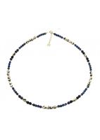 Naszyjnik Jaspis Lapis 925