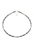 Naszyjnik Jaspis Lapis 925