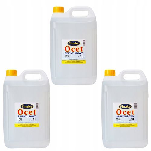 FINAKO Ocet spirytusowy 10% 3 szt 5l na Arena.pl