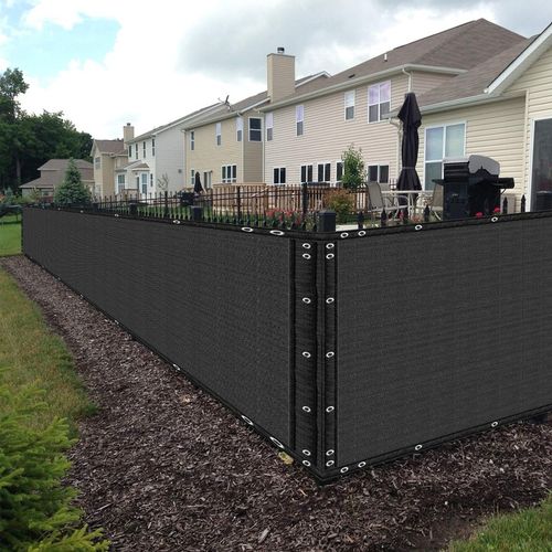 SIATKA CIENIUJĄCA 90% MASKUJĄCA MATA OSŁONOWA NA OGRODZENIE PŁOT 1,2x7,6m na Arena.pl